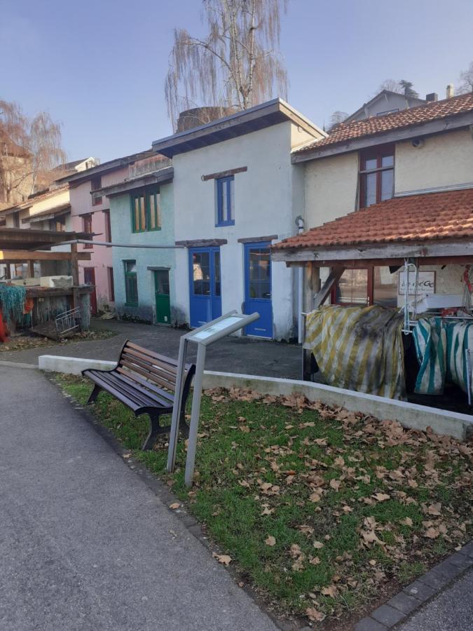 Charmant Appartement A 150 M Des Thermes Et Du Centre Ville Thonon-les-Bains Luaran gambar