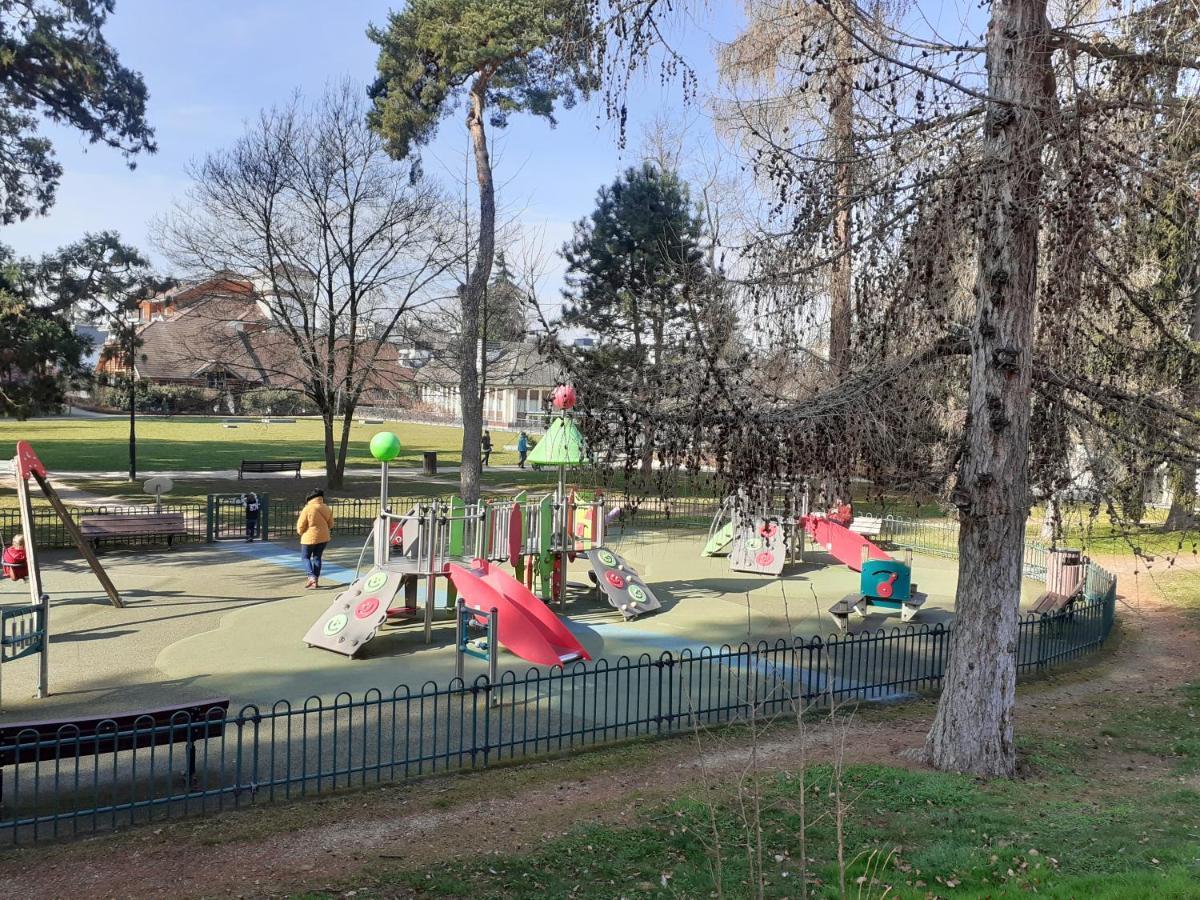 Charmant Appartement A 150 M Des Thermes Et Du Centre Ville Thonon-les-Bains Luaran gambar