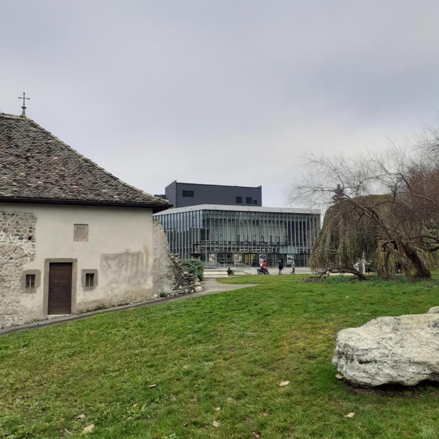 Charmant Appartement A 150 M Des Thermes Et Du Centre Ville Thonon-les-Bains Luaran gambar